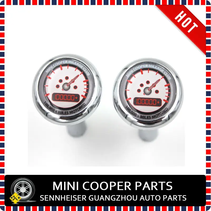 Mini Cooper Chrome Door Lock Tachometer