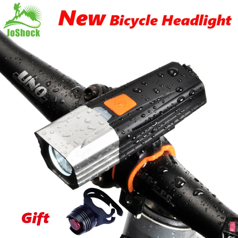 JOSHOCK Mountain Bike Headlights USB Charging LED lights Night Riding