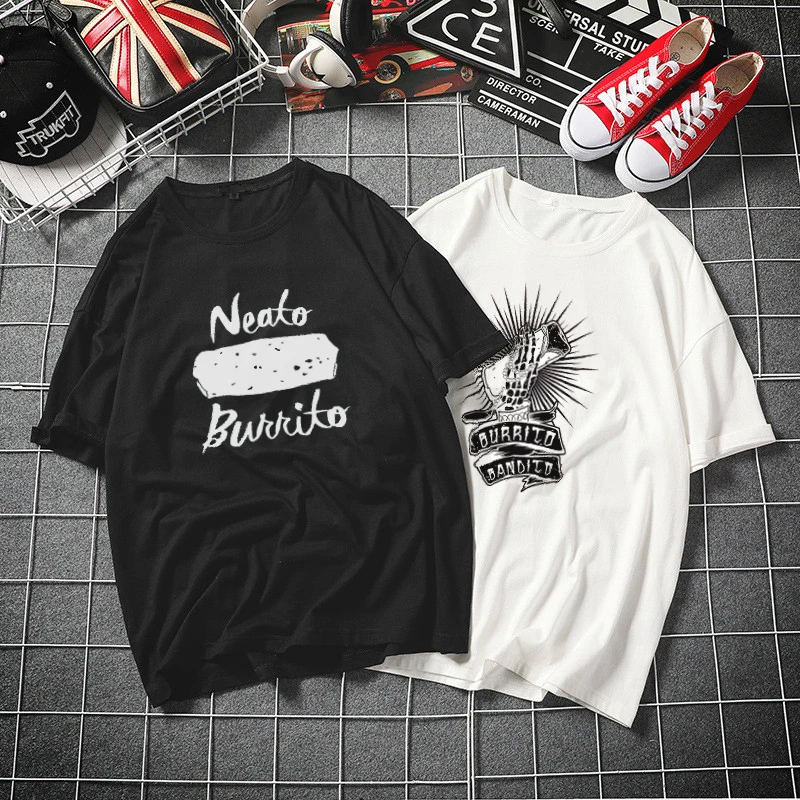 Neato Burrito Harajuku Tshirt Women Cotton 2019 Summer Funny T-shirt Female Short Sleeve Plus Size White T Shirt Tumblr Top Tees Neato Burrito Harajuku Tshirt Women Cotton 2019 Summer Funny T-shirt Female Short Sleeve Plus Size White T Shirt Tumblr Top Tees