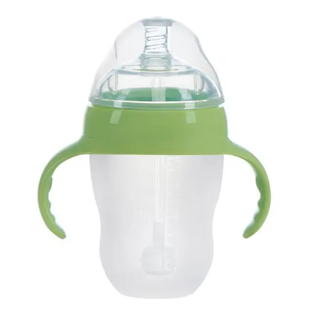 Mamadeira BPA Free baby feeding bottle Safe silicone Infant Juice Milk