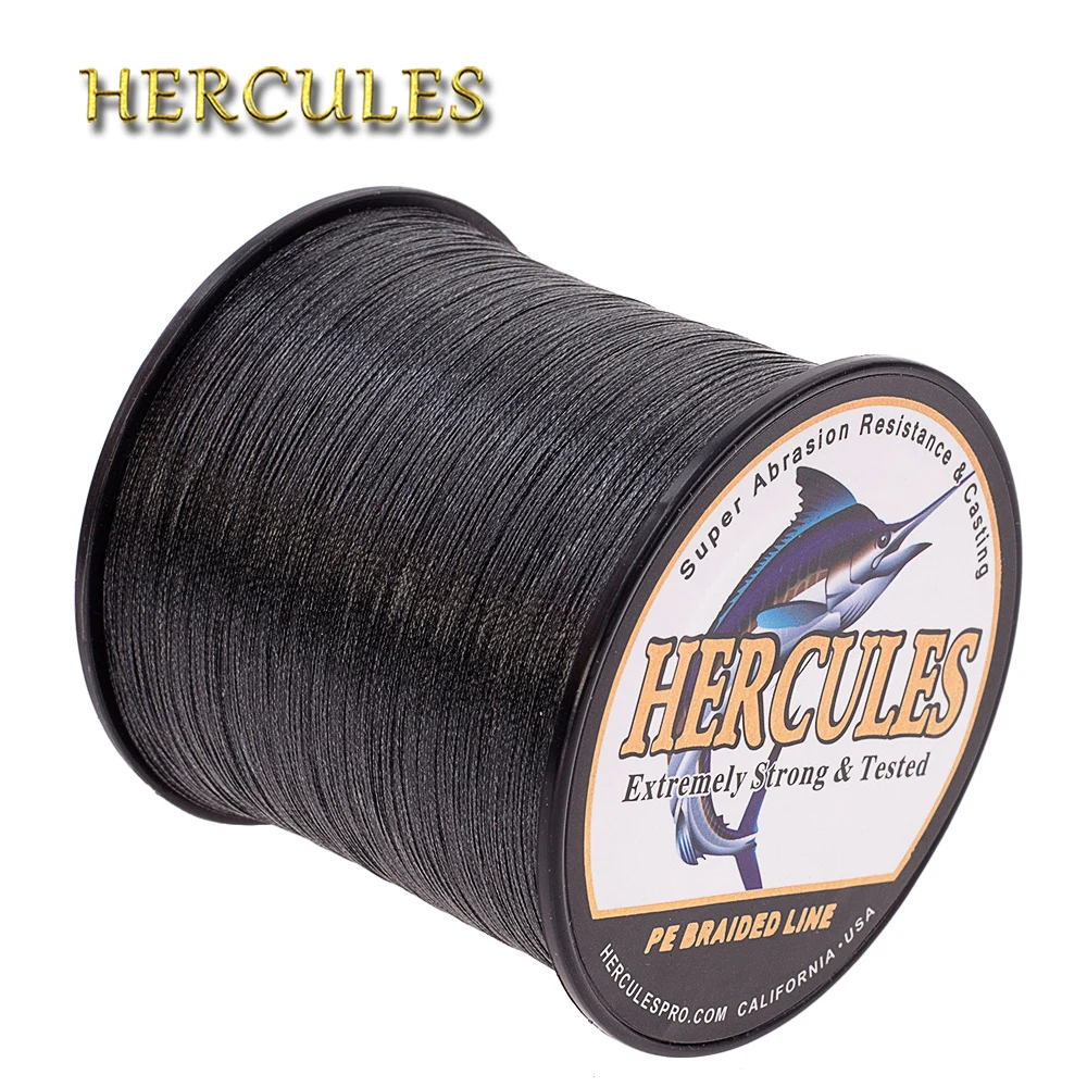 Hercules Braided Fishing Line 100M 300M 500M 1000M 1500M 2000M Carp
