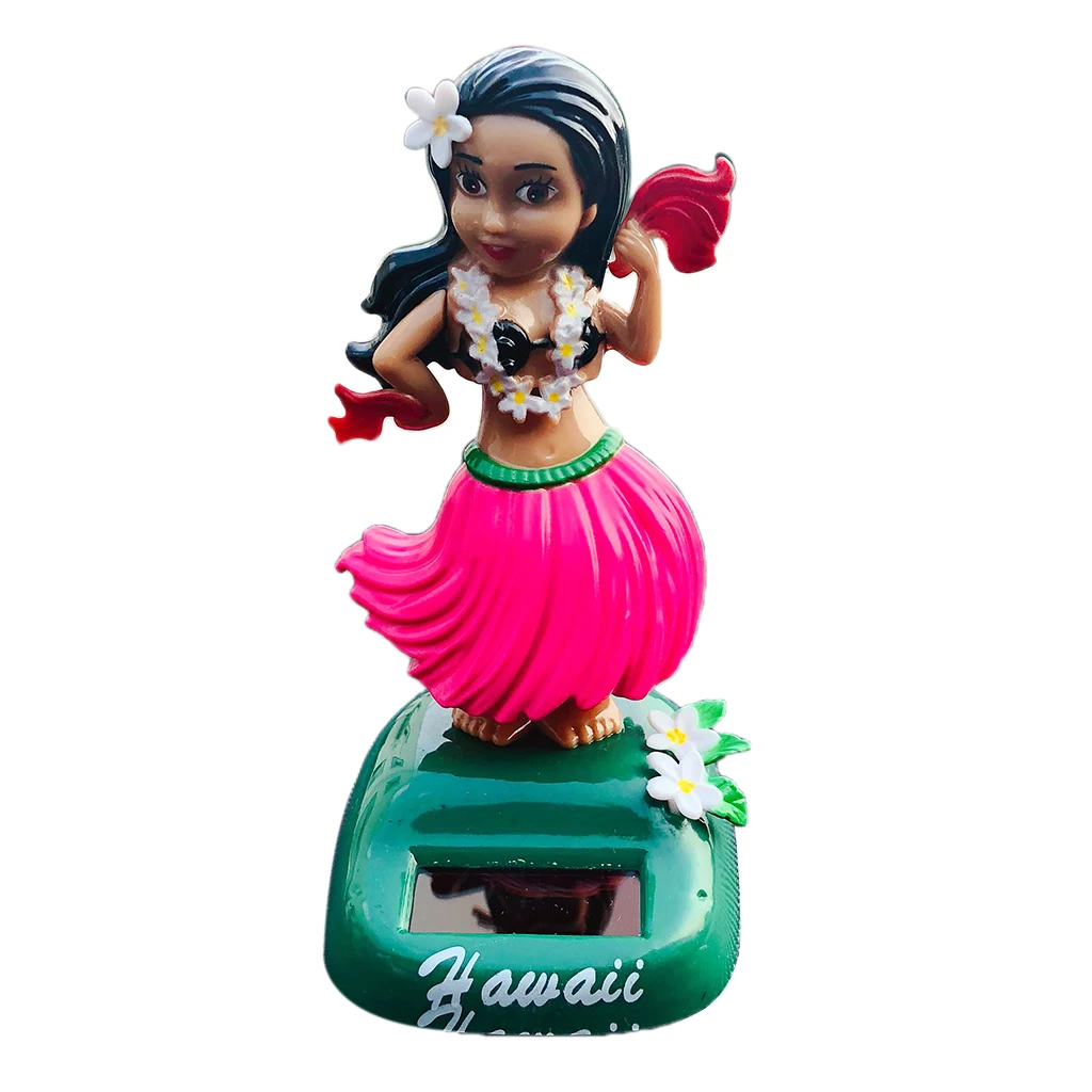 

Solar Powered Dancing Hula Girl Swinging Bobble Toy Gift For Car Decoration Solar Car Toy Gift Home Decorating Ornament Figures