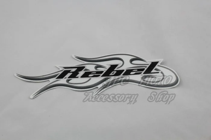 Высокое качество мотоцикл 3м Танк эмблема REBEL наклейки графический набор передач для Honda Harley-Davidson