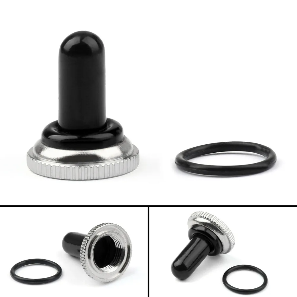 Auto Car Toggle Switch Boot 12mm Rubber Waterproof Cover