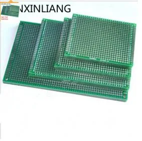 

4Pcs(=1pack) Double Side Prototype PCB Breadboard 5*7 4*6 3*7 2*8cm DIY circuit design FR4