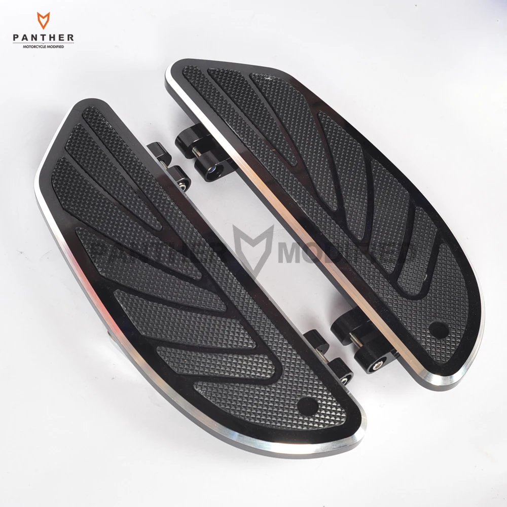 

Motorcycle Airflow Rider Footboard Kit case for Harley Touring Fat Boy Street Glide FLHX Road Glide FLTRX