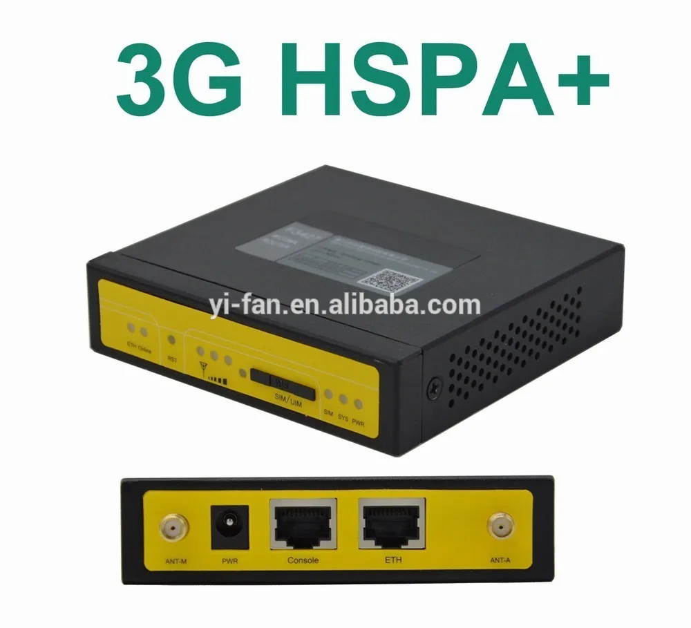 F3427 компактный промышленный 3 г HSPA + маршрутизатор для киоск