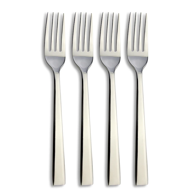 304/ss High Quality 6pcs/Lot Dessert Fork Flatware Dinner Fork Cutlery