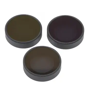 

3pcs Ultra-thin Mini Sports Camera ND4/8/16 Lens Filter Set Fit for DJI Osmo Action New