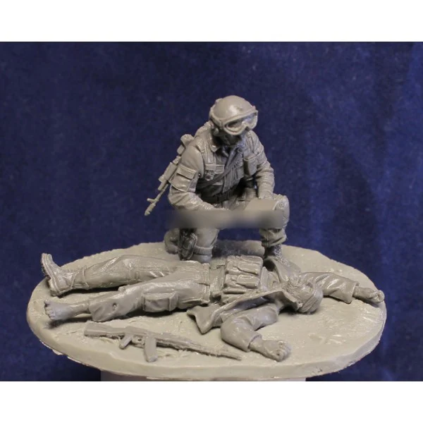 

1:35 resin model kit resin figure model soldier B5556