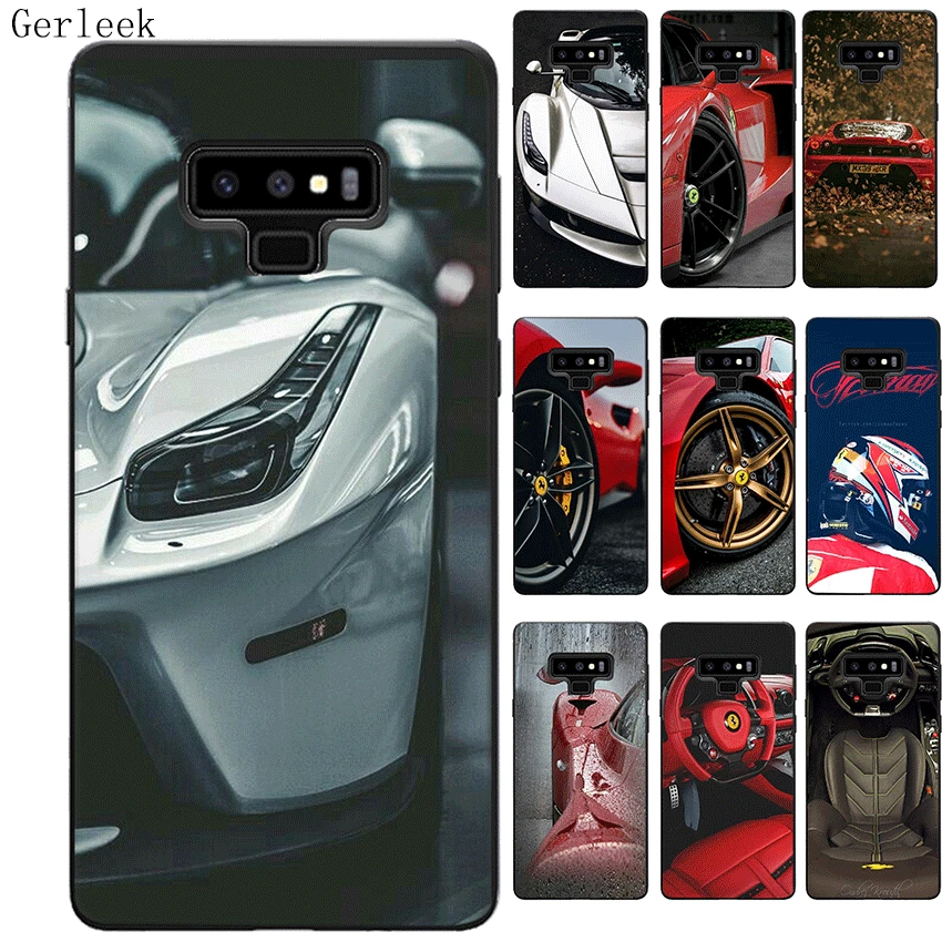 

Desxz Ferrari Sports Car TPU Case For Samsung Galaxy A70 A50 A40 A10 A30 A9 A7 A8 A6 A5 A3 J6 Cover Bag