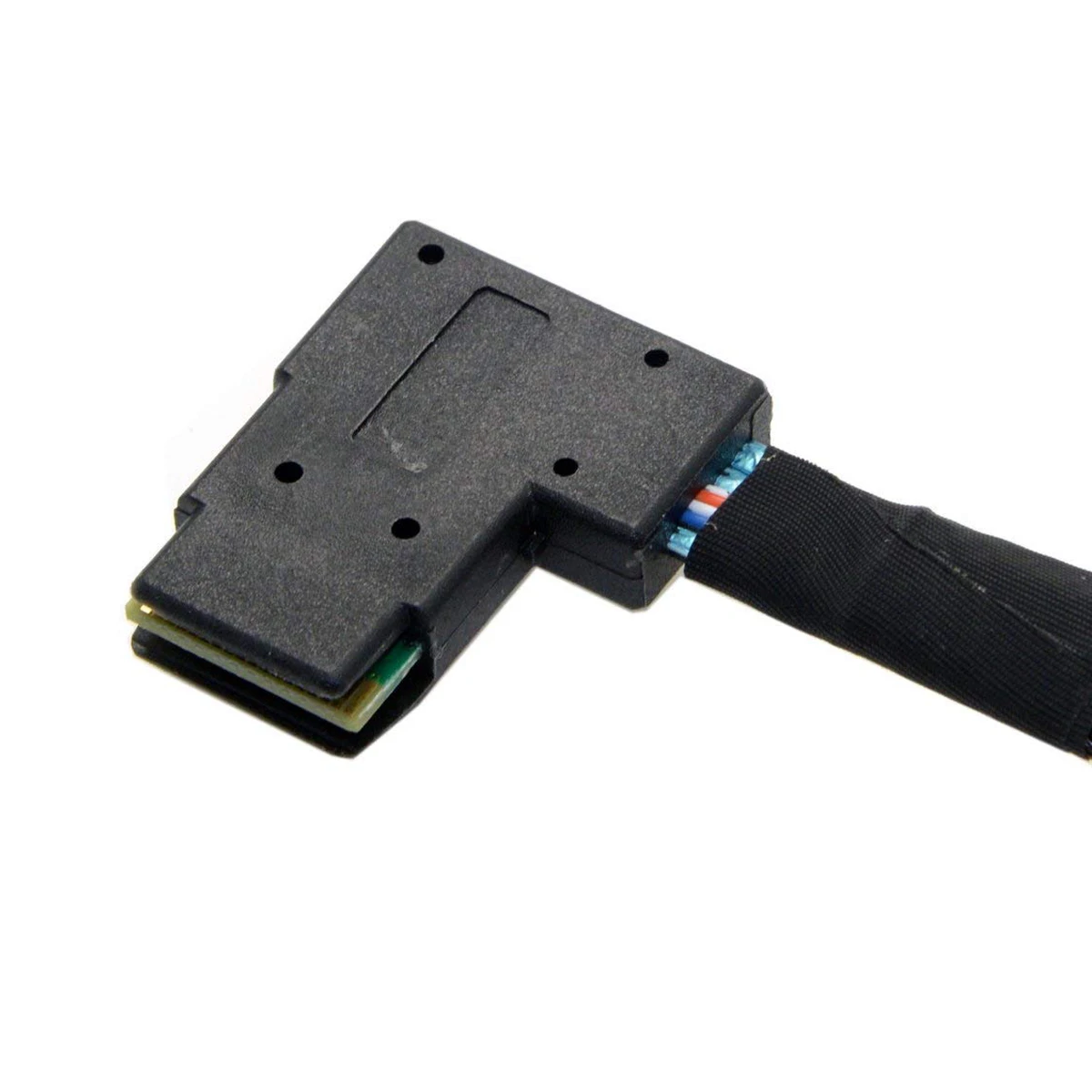 80 см ультра тонкий плоский левый Угловой 90 градусов мини SAS 36pin SFF 8087 до данных Raid