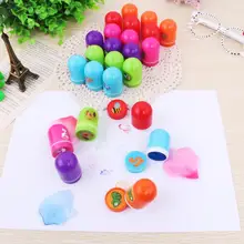 24 шт. мультфильм штамп дети на заказ пластиковые Stampers игрушки Штамп Дети DIY дневник декоративная живопись скрапбукинг украшения