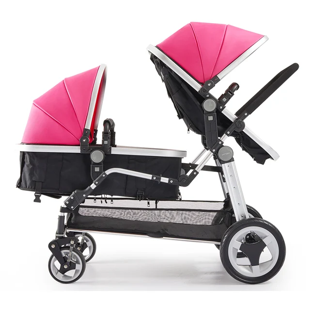 Twin Stroller Baby Carriage For Twins Prams For Newborns Super luxury