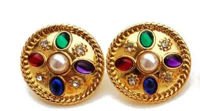 Винтажные женские серьги золотого цвета с искусственным жемчугом, модные геометрические богемные ювелирные изделия, акриловые этнические серьги - Окраска металла: C-Clip Earring