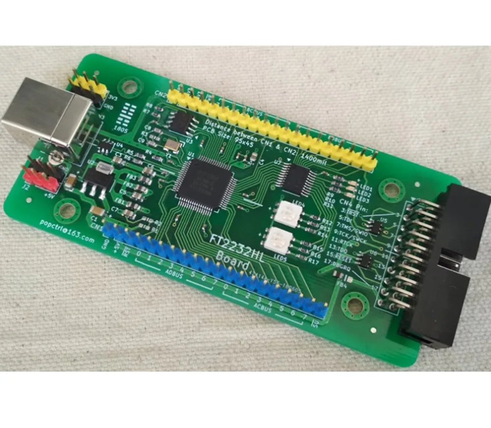 Макетная плата FT2232HL FT2232H USB порт с поддержкой JTAG openOCD|Аксессуары для