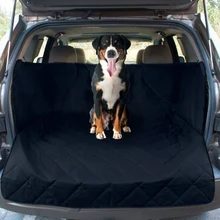 Waterproof Trunk Mat Dog Pets Cargo Liner Cover Non Slip Car Trunk Protector Back Seat Cover Pockets for SUV Pet Barrier
