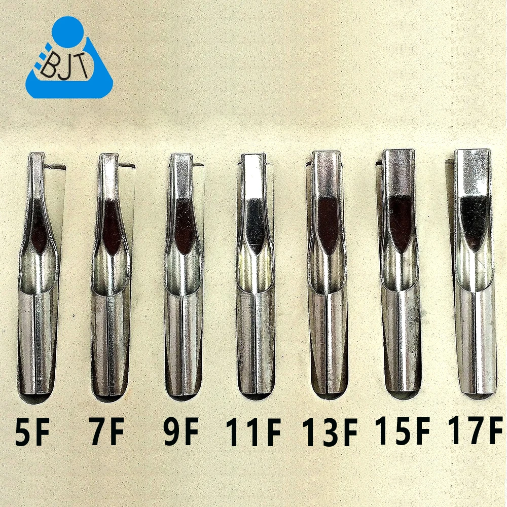 

Promotion 6pcs Stainless Steel Tattoo Tips Shader Kit for Tattoo Grip Tattoo Machine Flat Tips only Tattoo Gun supplies