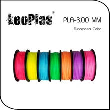 Worldwide Fast Delivery Manufacturer 3D Printer Material 1kg 2.2lb 3mm Fluorescent Color PLA Filament