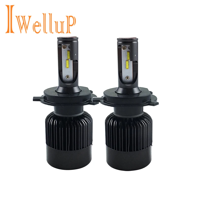 2017 New Design H4 Led Headlight Cars High Low Beam 40W Fog Light Kit LED Lamp