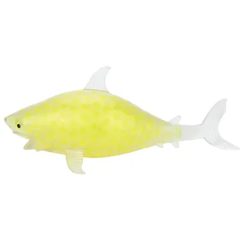 

Spongy Shark Bead Stress Ball Toy Squeezable Stress Toy Stress Relief Ball 7.19