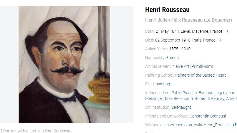 henri rousseau