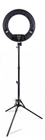 Yidoblo-Black-FD-480II-LED-Ring-lamp-Light-Make-up-Lighting-sefie-ring-lamp-set-standing(2)