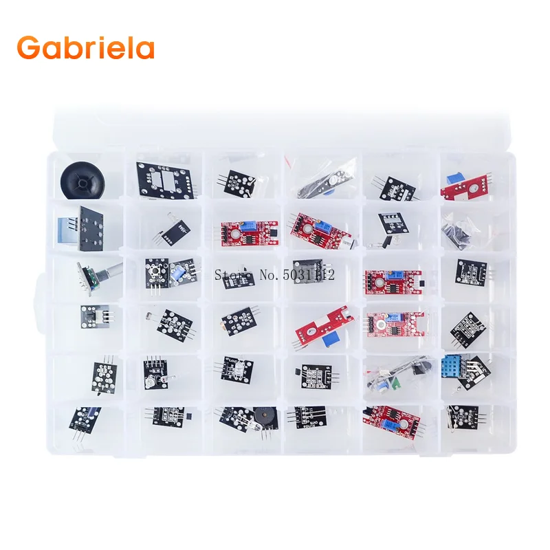 

37 IN 1 BOX Sensor Kits /37 SENSOR KIT HIGH-QUALITY Power module for arduino UNO R3 MEGA 2560