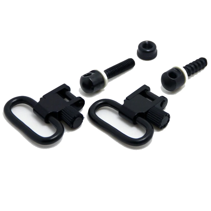1" Gun Sling Mounting Swivels Mount Screw Sets Studs Swivels For Quick