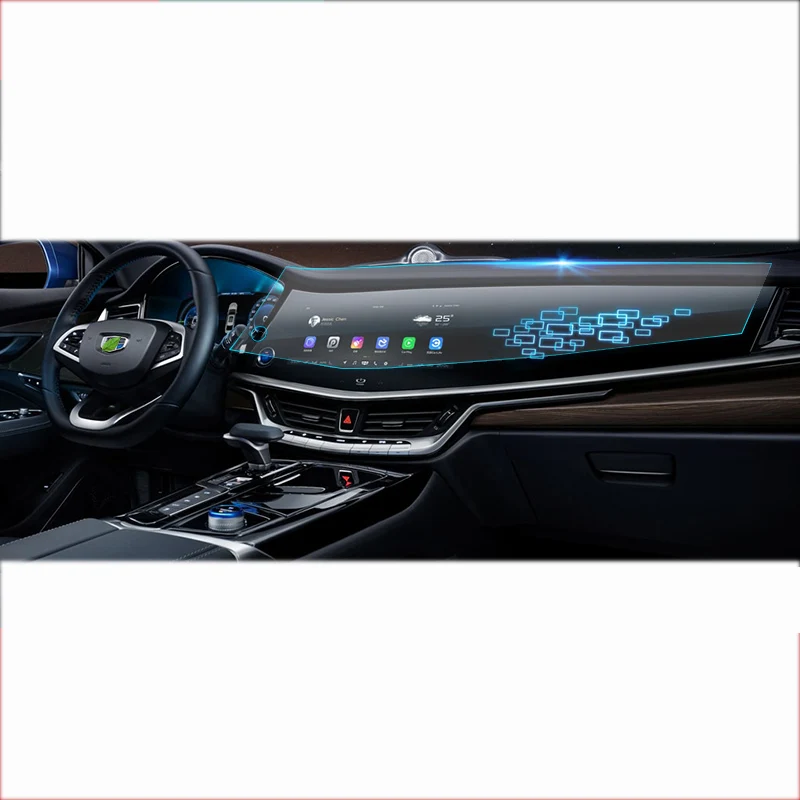 

Lsrtw2017 TPU Car Dashboard Screen Protective Film for Geely Borui Emgrand Gt Ge