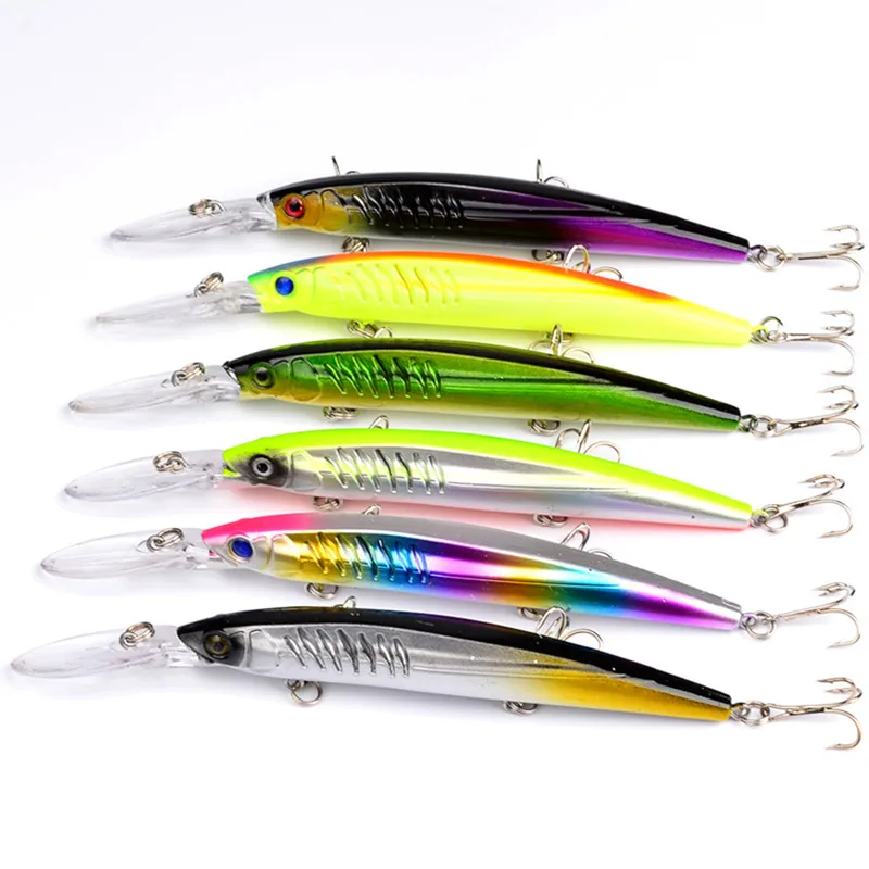  15.2CM 12.5G Fishing Lure in Bait Deep Swim Hard Bait Fish Tackle Float Minnow Fishing Wobbler Japa