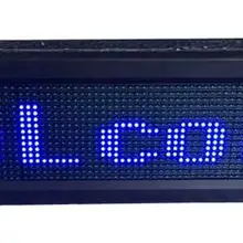 Бег текст ledsemi-открытый indoorled дисплей синий p10 светодиодные вывески 16* 128dot светодиодная вывеска проста в использовании синий светодиодный рекламный знак