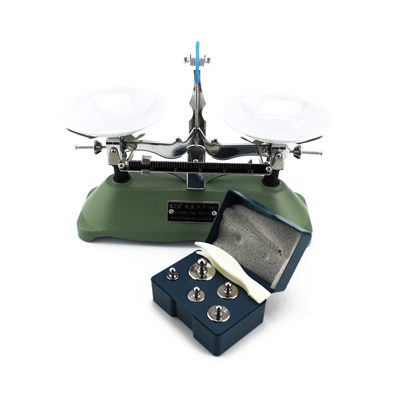  Balance Plate 100g/0.1g Lab Balance Pallet Rack Scales Mechanical Acales Students Scales with Code  - 33059468482