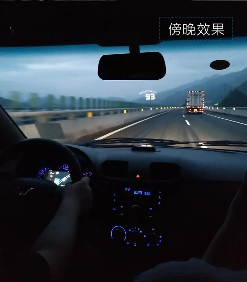 3 дюйма HDAuto M6 автомобилей head up Дисплей лобовое стекло проектор Smart Digital спидометра HUD Дисплей с OBD2 и EUOBD
