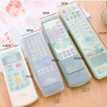 Dhl 1000 шт Пылезащитная сумка для хранения ДИСТАНЦИОННОГО чехол для пульта силиконовый прозрачный ТВ чехол для пульта дистанционного управления кондиционер