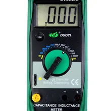 DY6243G цифровой измеритель емкости, тестер индуктивности, высокая точность, ручной