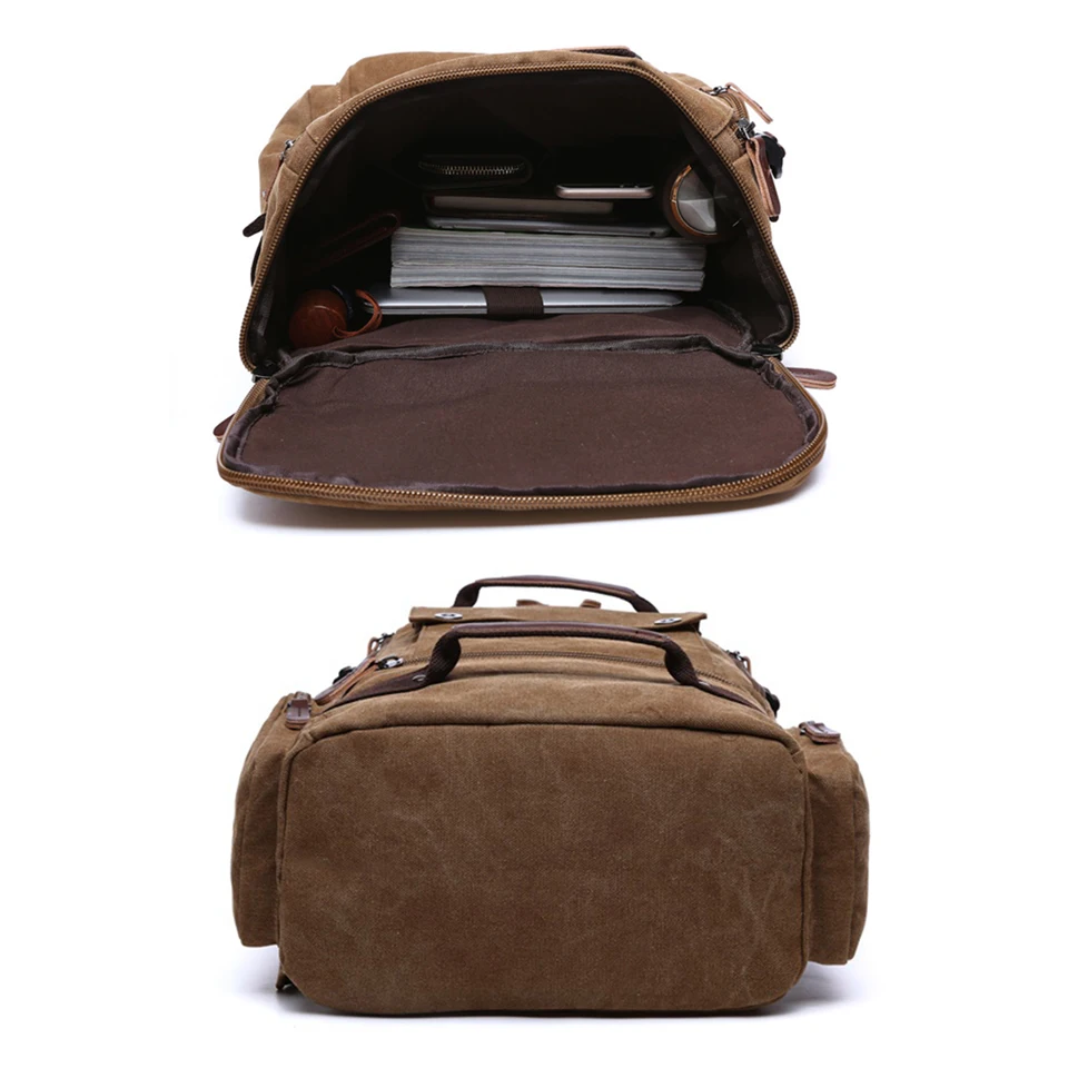 الرجال على ظهره السفر قماش الذكور Bagpack كمبيوتر محمول 15.6 17 بوصة حقيبة مدرسية الظهر في سن المراهقة دفتر Bagpack الأمتعة الخلفي حزمة أكياس