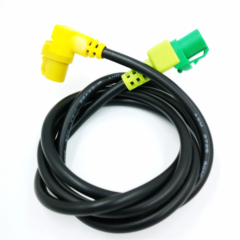 USB AUX переключатель кабеля Жгут проводов RCD510 RNS315 для VW Golf MK6 Jetta MK5 Sagitar Polo|Кабели