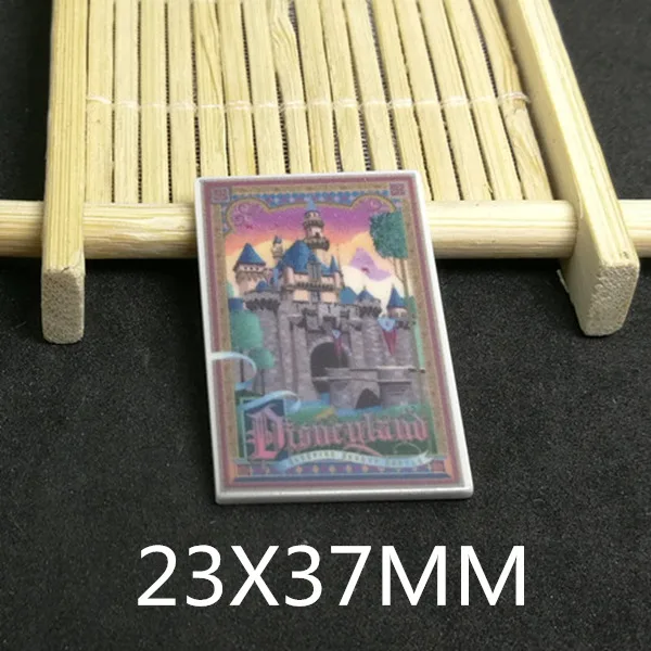 

Free shipping 25pcs/lot 23*37MM cartoon character planar resin BIHAIYUAN