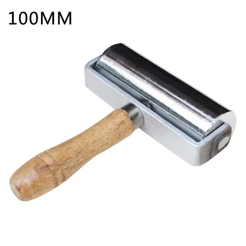 26/60/100 мм кожа клеевые края Ламинирующий валик ремесло DIY ручной работы складки инструмент для кожевенных ремесел ролик - Цвет: 100MM