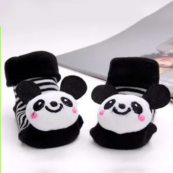 Neonato Cotone Bambino Sveglio Animale Calzini e Calzettoni Del Fumetto Slipper Carino Anti Slittamento del Cotone Del Bambino Del Bambino Calzini e Calzettoni Scarpe 0-18Month