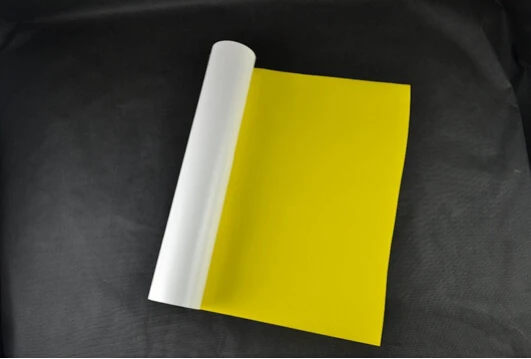 0.5x5 м) лимонно-желтый 2.5 квадратных метров ПУ теплообмена винил Vinil текстиль для футболка гладить на винил тепла Пресс винил ly605