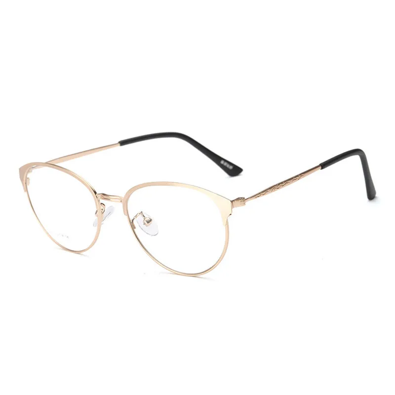Handoer 6127 Optical Glasses Frame for Men and Women Alloy Eyewear Full Rim Alloy Spectacles Glasses Optical Prescription Frame