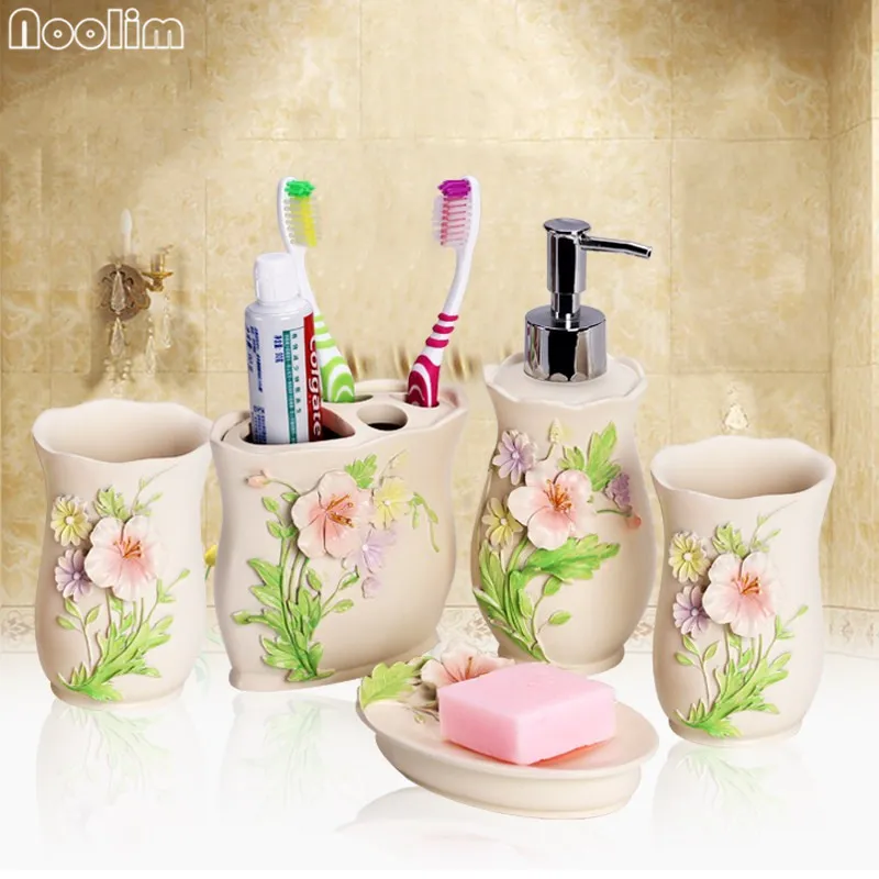 NOOLIM New 2017 Wash Set Bathroom Accessorries Set Bathroom Supplies