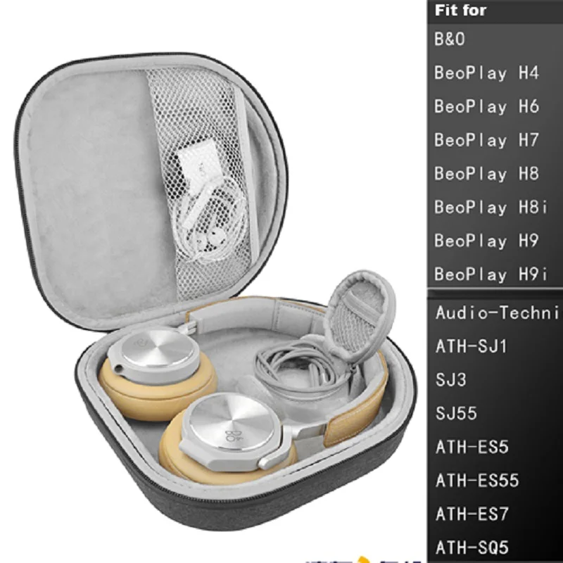

Protable Carrying Protective Carry Case for B&O BeoPlay H9i H6 H7 H8 for Bose QuietComfort Wireless Bluetooth Earphones Bag