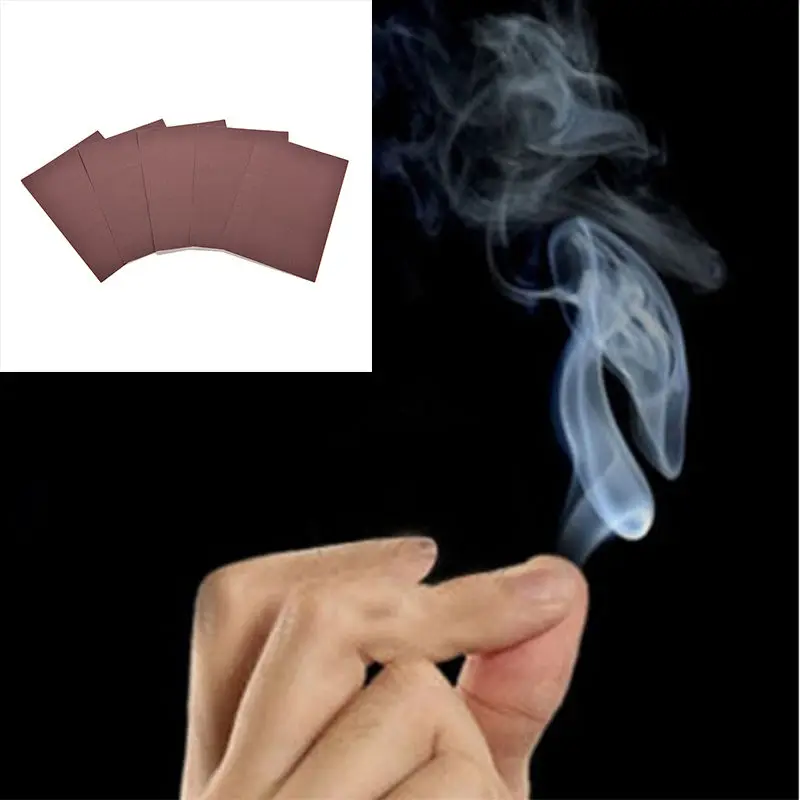 New 1pc Magic Smoke From Finger Tips Magic Trick Surprise Prank Joke Mystical Fun 10cm*7cm/3.93