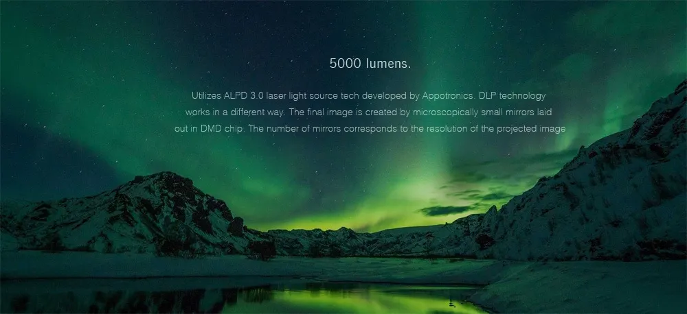 Xiaomi Mi лазерный телевизор Full HD 4K ALPD 3,0 5000 люмен Full HD 4K ALPD 3,0