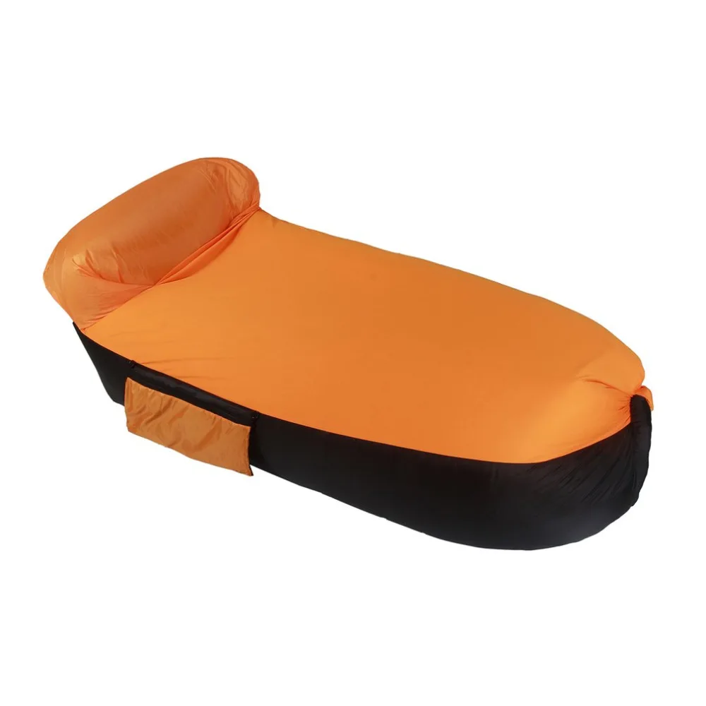 

Inflatable Lounger Chair with Carry Bag Fast Inflate Air Sofa Sleeping Bed Outdoor Couch for Travelling Camping Pool Beach