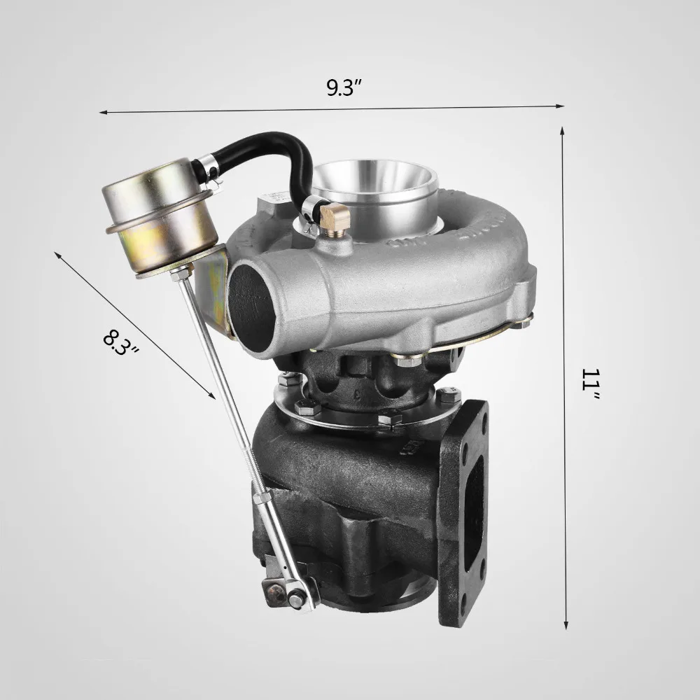 T04E T3/T4 Turbo узел турбокомпрессора компрессор 350 + hp w/внутренняя перегородка v-ленточный лошадиных сил рейтинги воздушного потока возможности