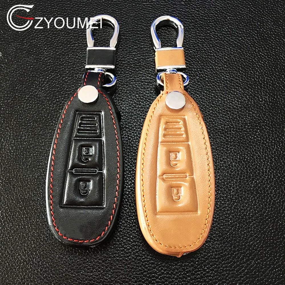 Buy Car Key Leather Cover 2 Button Key Case For Suzuki